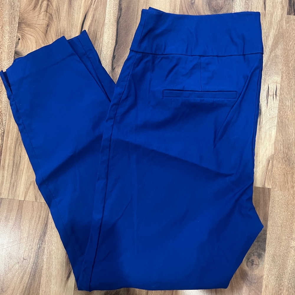 NY & CO WHITNEY PULL ON PANT SIZE LARGE worn/washed once High waist ankle pant